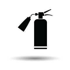 Image showing Fire extinguisher icon