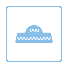 Image showing Taxi roof icon