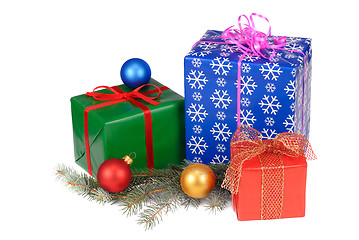 Image showing Isolated Presents