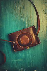 Image showing Vintage photo camera