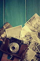 Image showing Vintage photo camera