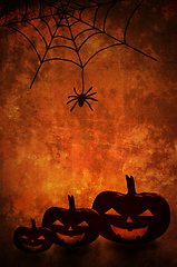 Image showing Halloween Pumpkins 