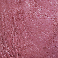 Image showing Pink Leather Texture