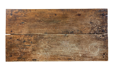 Image showing old wooden plank