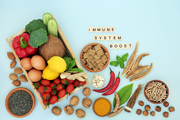 Image showing Health Food for Immune System Boost