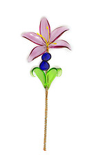 Image showing Glass flower