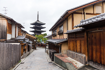 Image showing Yasaka Pagoda in Kyoto