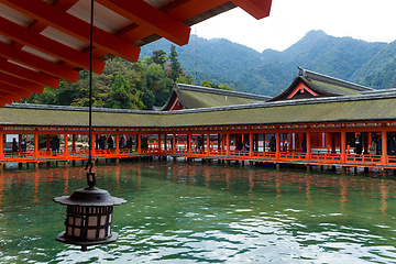 Image showing Itsukushima Shrine in Japan