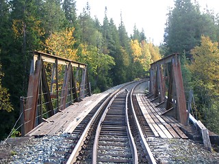 Image showing Old railroad bridge