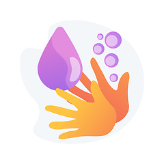 Image showing Wash your hands abstract concept vector illustration.