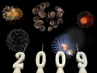 Image showing New Year 2009 - 4