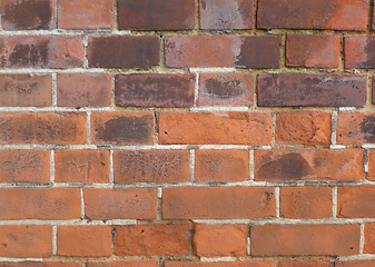 Image showing red brick wall