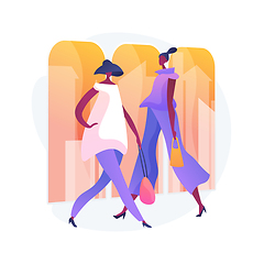 Image showing Fashion week vector concept metaphor