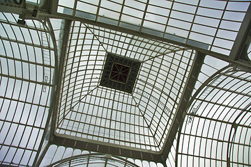 Image showing Glass Palace of the Retiro Park