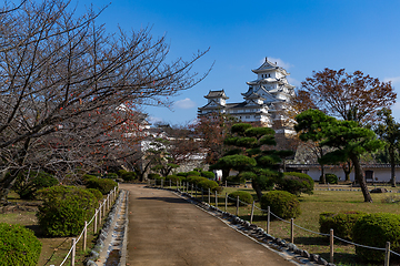 Image showing Traditional Himeji castle