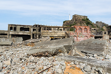 Image showing Abandoned island in japan