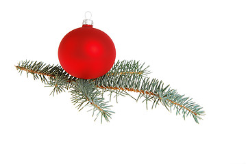 Image showing Red Christmas Ball