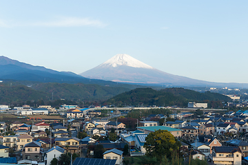 Image showing Mount Fuji at shizuoka city