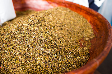 Image showing Japanese roasted green tea