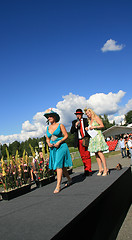 Image showing Hat parade