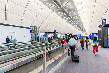 Image showing Hong Kong international airport, Hong Kong, September 2016 -: Ho