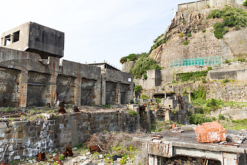 Image showing Abandoned Battleship island