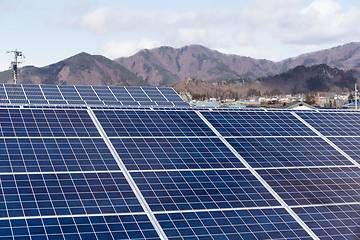 Image showing Solar power plant station