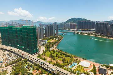 Image showing Hong Kong skyline