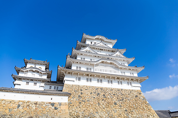 Image showing White Himeji castle in Japan