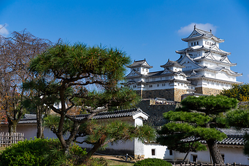 Image showing Traditional Himeji castle