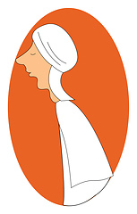 Image showing Image of Arab, vector or color illustration.