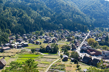 Image showing Historical Japanese Village