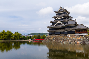 Image showing Traditional Japanese Matsumoto Castle 