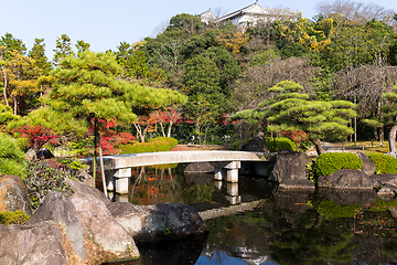 Image showing Kokoen Garden in autumn season