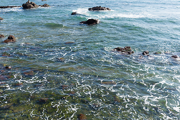 Image showing Ocean water wave