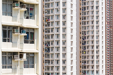 Image showing Apartment building in Hong Kong