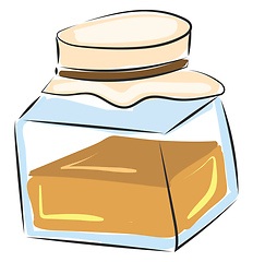 Image showing Honey, vector or color illustration.