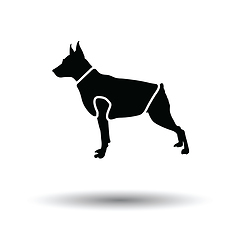 Image showing Dog cloth icon