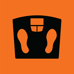 Image showing Floor scales icon