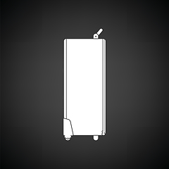 Image showing Icon of studio photo light bag