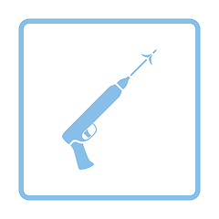 Image showing Icon of Fishing  speargun 