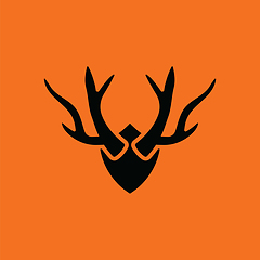 Image showing Deer\'s antlers  icon