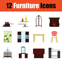 Image showing Home furniture icon 