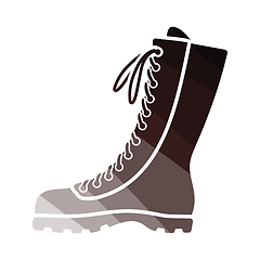 Image showing Hiking boot icon