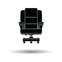 Image showing Boss armchair icon