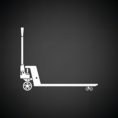 Image showing Hydraulic trolley jack icon