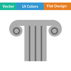Image showing Antique column icon