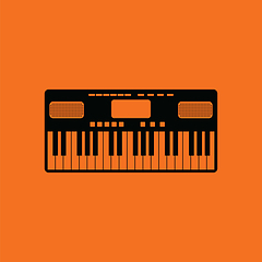 Image showing Music synthesizer icon