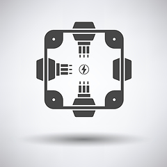 Image showing Electrical  junction box icon