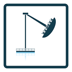 Image showing Boat the carousel icon
